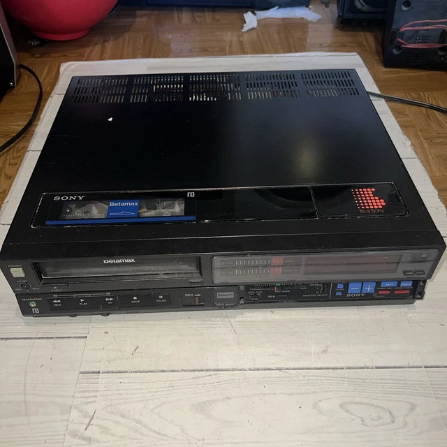 SONY SL-HF300 BETAMAX Video Cassette Recorder Player Works But Needs ...