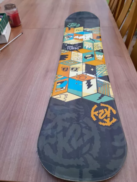 K2 Mini Turbo Snowboard - only had 30min use from new