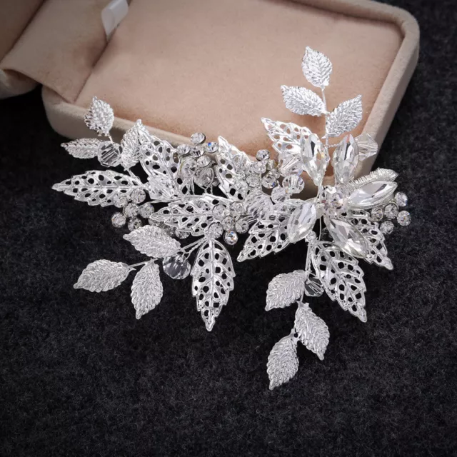 10x10cm Handmade Large Flower Wedding Bridal Bridesmaid Hair Clip Accessories