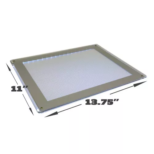 LED Tracing Light Box Board Artist Tattoo A4 Drawing Pad Table Display Stencil