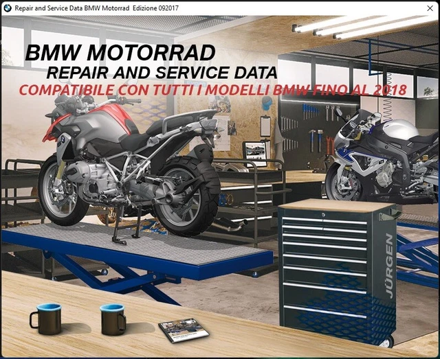 BMW Motorrad RSD 09/2017 Manuale Officina Workshop ISO File Multilingua