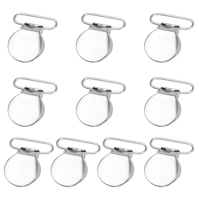 10pcs Schnuller Strumpf Clips Hosenträger Schnalle Schnuller Halter Verschluss