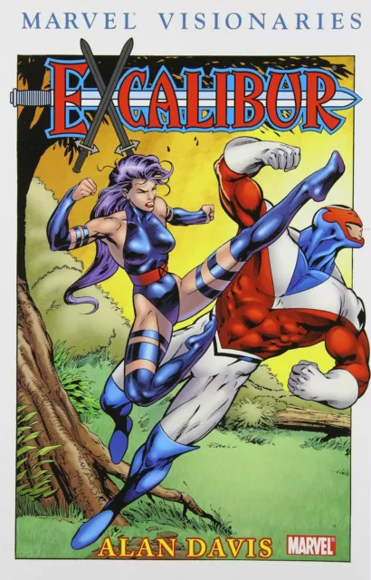 Excalibur (Volume 2) TPB - Graphic Novel - Marvel Visionaries - Alan Davis - NEW