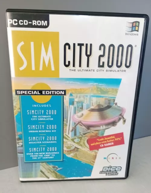 Sim City 2000 Special Edition Simulator PC Game