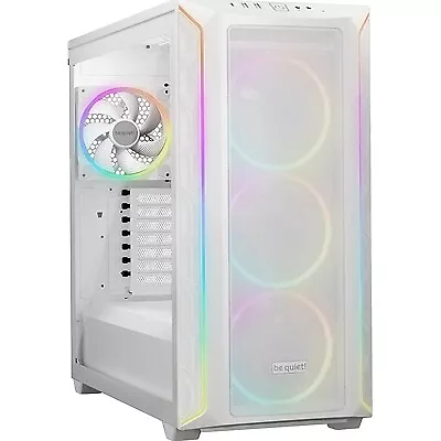 Be Quiet! Shadow Base 800 Fx Argb White Mid Tower Chassis Addressable Rgb Leds 4