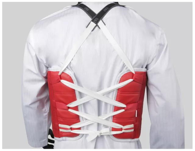 MOOTO TaeKwonDo Reversible Chest Guard WT / KTA Approved Protector 3