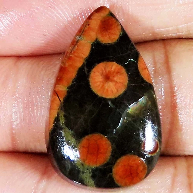 (18x29x06 MM Größe) 25.55 Cts. Natürlich Erdnuss Obsidian Birne Form Lose