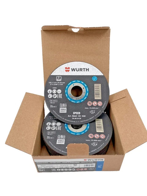 Würth Zebra Diamanttrennscheibe Longlife & Speed RS 125 mm Neu in Dortmund - Innenstadt-Nord Würth Zebra Diamanttrennscheibe Longlife & Speed RS 125 mm Neu in Dortmund - Innenstadt-Nord