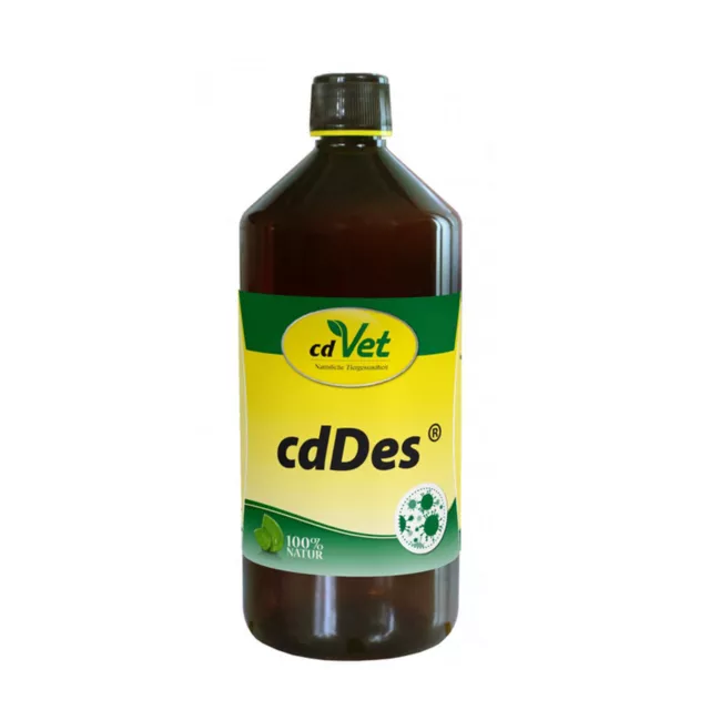 cdVet cdDes Nachfüllflasche 1 Liter | Desinfektionsmittel | Bakterien | Keime