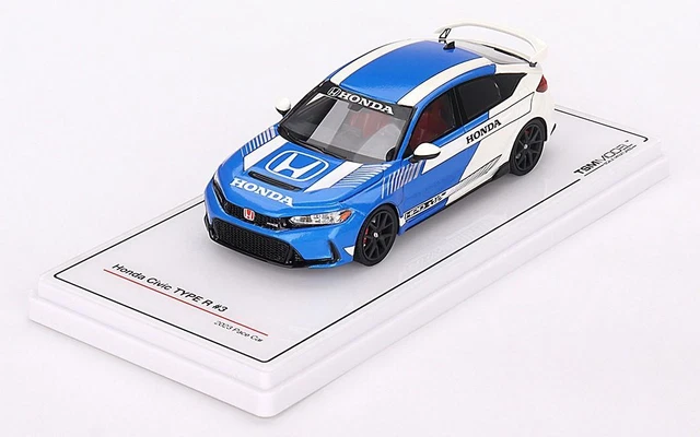 1:43 TRUESCALE HONDA Civic Type R Blue 2023 TSM430767 modélisme EUR 98 ...