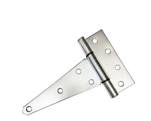 6 in. Heavy Duty Tee Hinge, Zinc Plated for Fence Gate Barn Shed Door