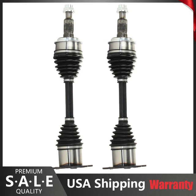 Front Left Right Pair CV Axle CV Joint Shaft For Suburban Escalade Yukon Tahoe