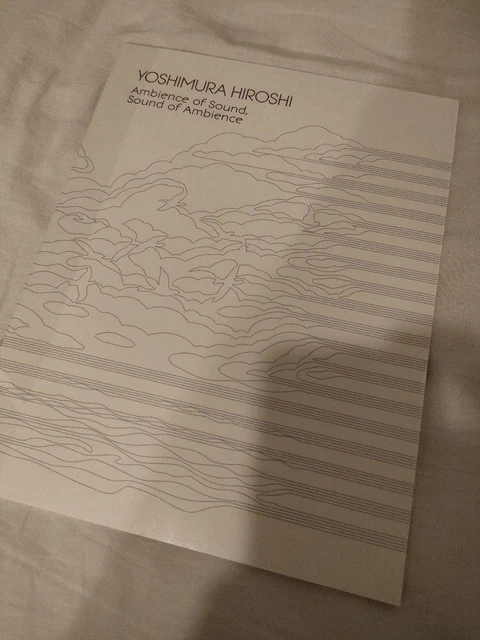 Hiroshi Yoshimura Exhibition Catalog Catalog Novelty Environmental Music #WP4IIH