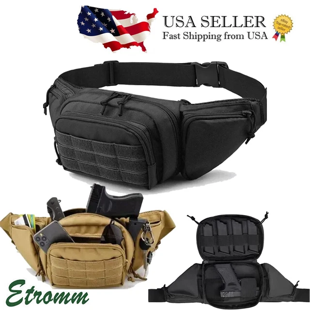 Sac Banane Militaire En Nylon Imperméable Pour Homme,sac Banane,sac De - 6