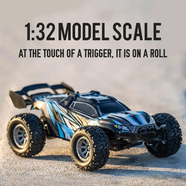 2.4GHZ 1:32 MINI High Speed 20km/h RC Car Dual Speed Adjustment Indoor ...