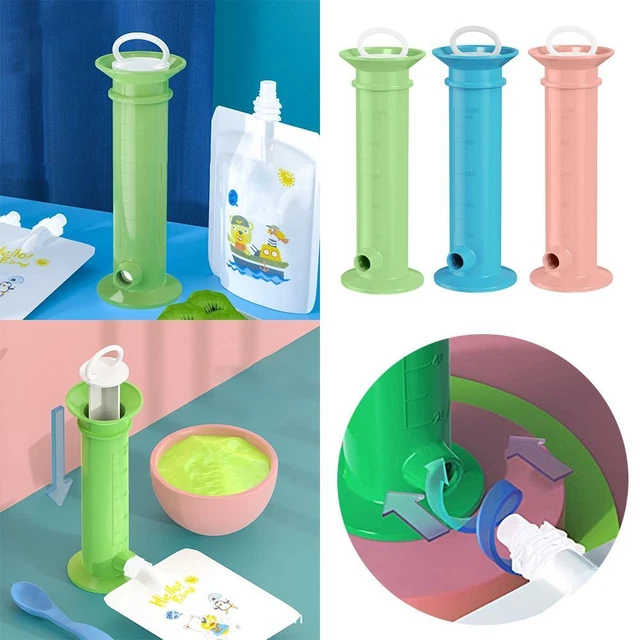 Fruit Puree Pouch Baby Food Pouch Filler Filling Station Food Dispenser