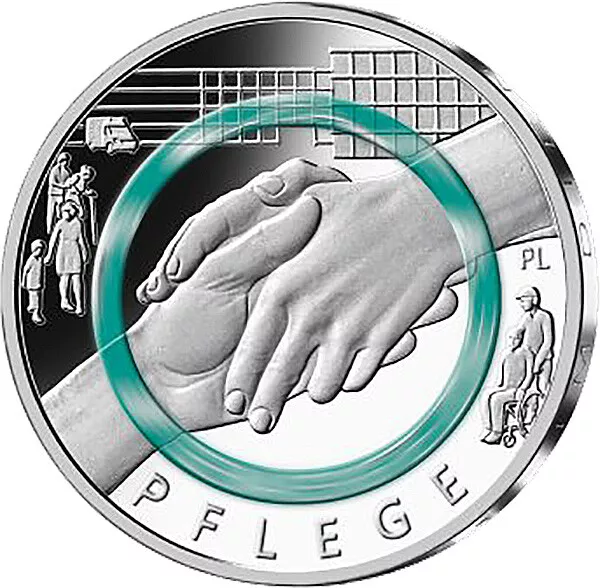 Deutschland 10 Euro 2022 - F - Pflege*