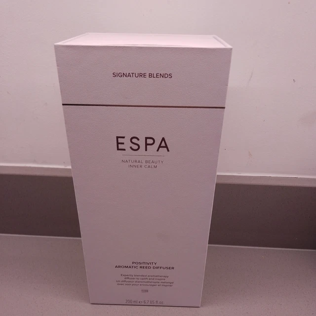 Espa Positivity Aromatic Reed Diffuser – 200ml – Uplifting Scent – UK Made