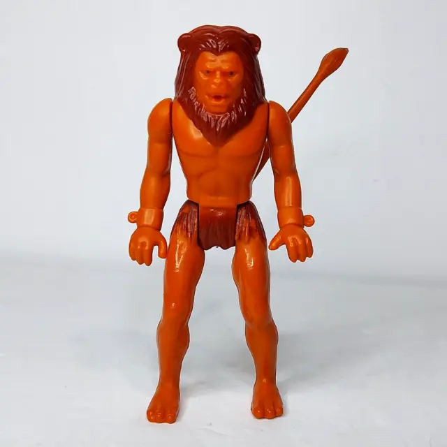 Vintage 1979 Flash Gordon 3.75" Thun Lion Man Action Figure w/ Tail