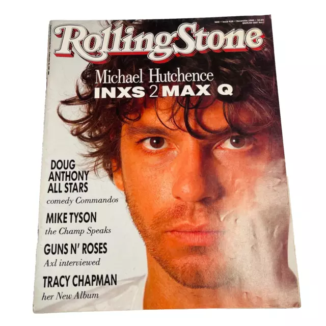 INXS Michael Hutchence Rolling Stone Magazine Issue 438 December 1989 RARE