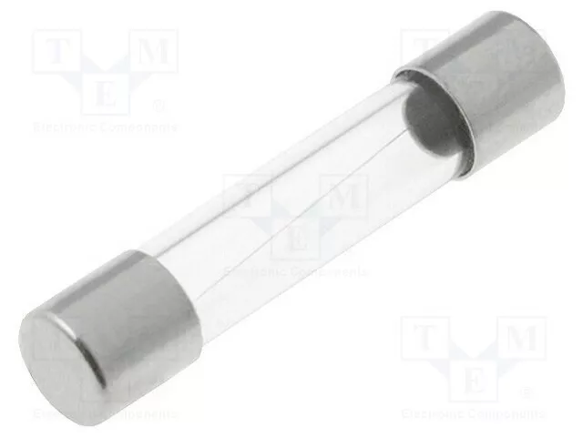 Sécurité : Schmelz 250mA 250VAC Rapidement Cylindrique, 632.611 Assurance 6,3x32
