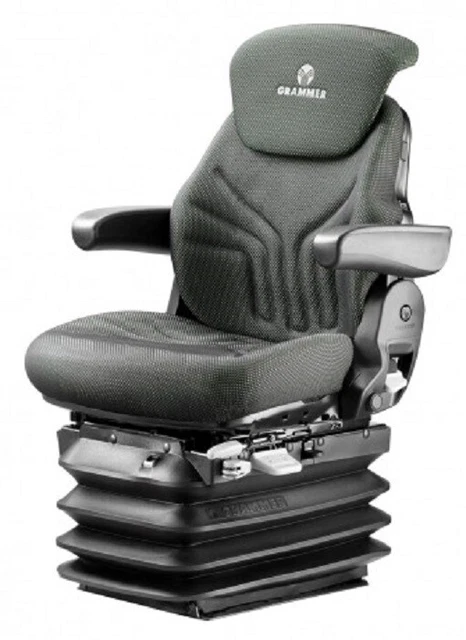 CUSCINO IN TESSUTO NERO PER SEDILE GRAMMER DS85/90 – GM Sedili