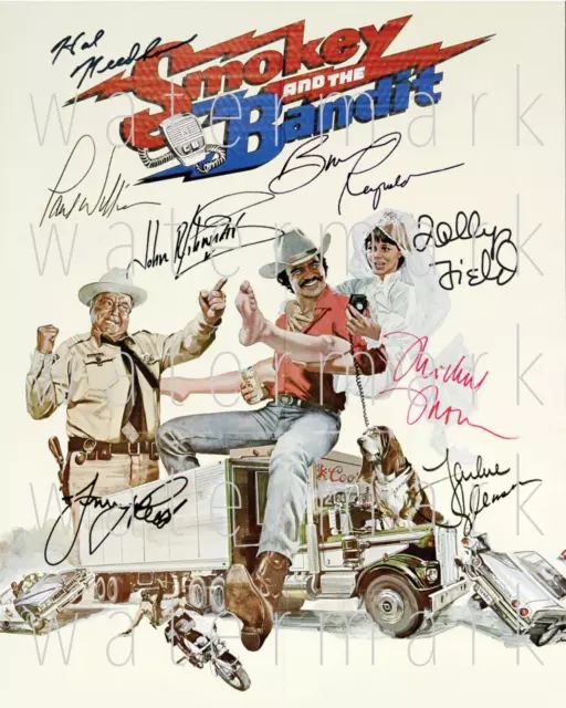 Smokey & the Bandit signed Reynolds 8x10 print photo picture poster autograph RP