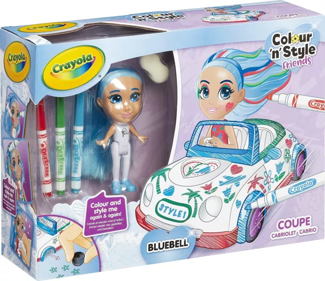 Crayola Coupe Spielset Farbe 'N' Stil Freunde: Bluebell