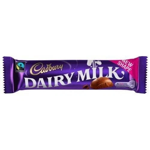 CADBURY DAIRY MILK Chocolate Bar 45g X 48 Chocolate £33.49 PicClick UK