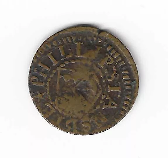 Undated Token Philip Stansbie Dorchester Farthing 1/4d British Coin