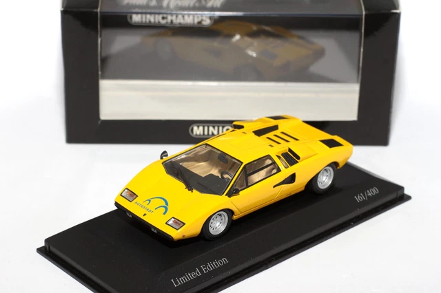 Lamborghini Countach LP 400 Yellow Giallo Croma 1:43 430103101
