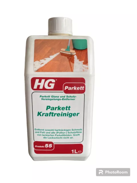 (12,95€/L) HG Parkett Kraftreiniger 1L