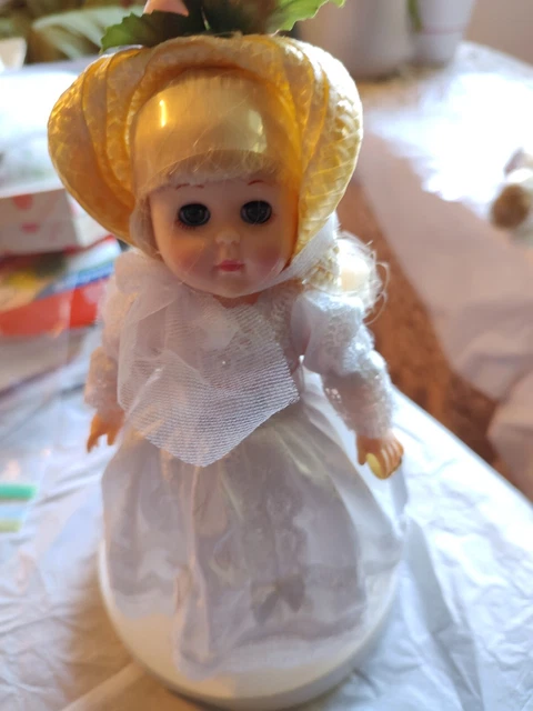 1980s Vogue Lovely Victorian Romance Ginny Doll w Stand by Jessica McClintock