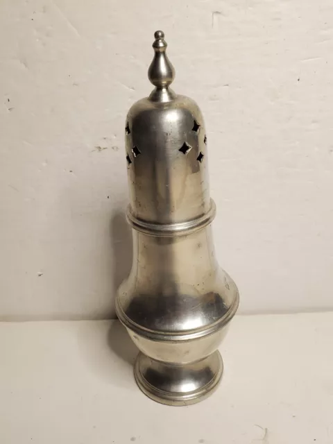 Vintage Reed & Barton P52 Pewter Sugar Shaker 8.5" Tall