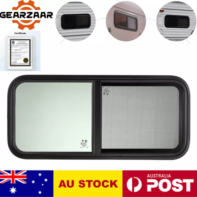 Sliding Window RV Caravan Motorhome Horse Float P/S D/T 900 mm(w) x 400(h) AUS