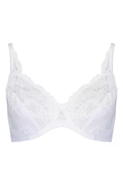 Charnos 116501 Rosalind White Full Cup Underwired Bra