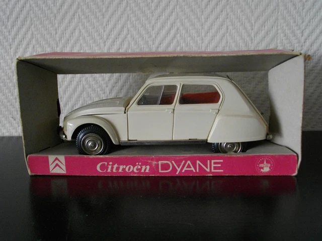 Ancien Jouet Citroën GS Mont Blanc à Friction - Style Joustra/GéGé - Blanc - Modèle Vintage - Occasion