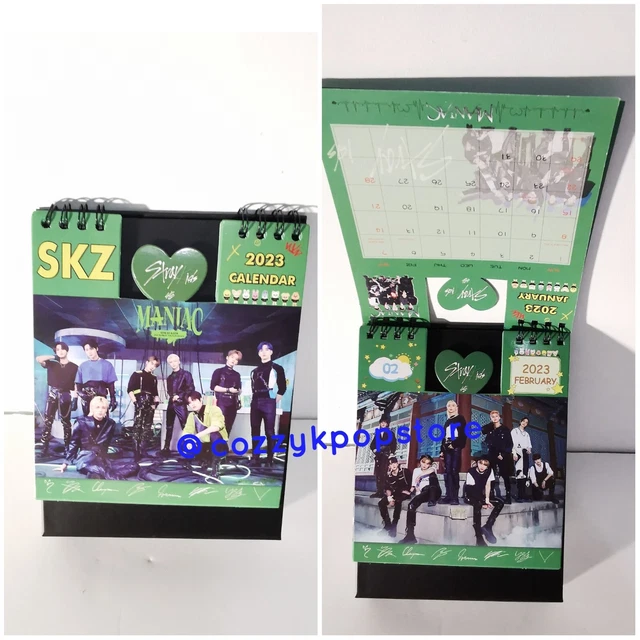 STRAY KIDS CALENDAR 2023 desk calendar kpop Calendar Skz 7.88 PicClick