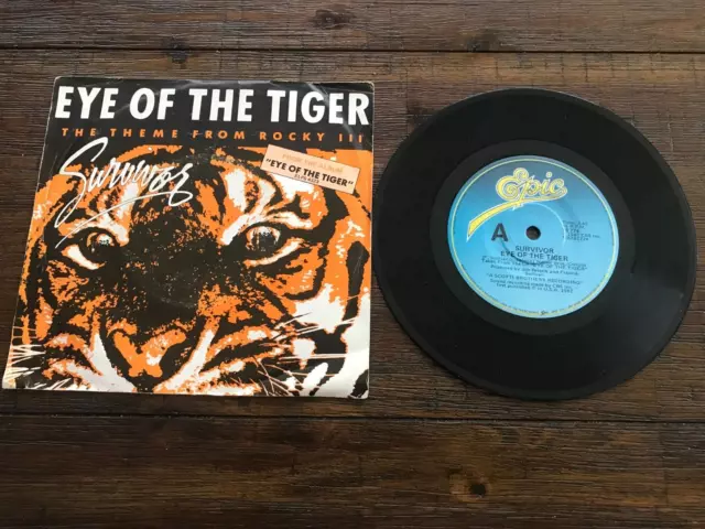 SURVIVOR Eye of the Tiger 7 45 -  Music