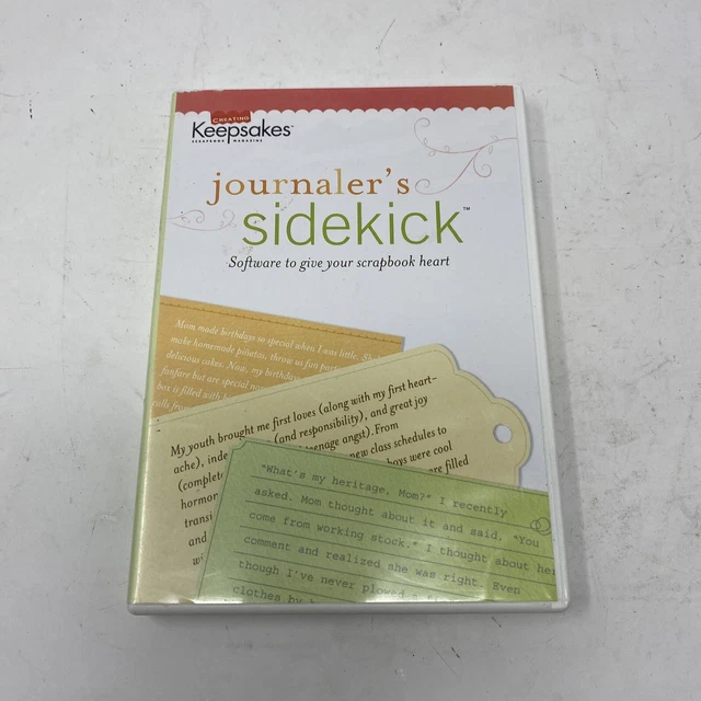 Creación del software Keepsakes Journaler's Sidekick