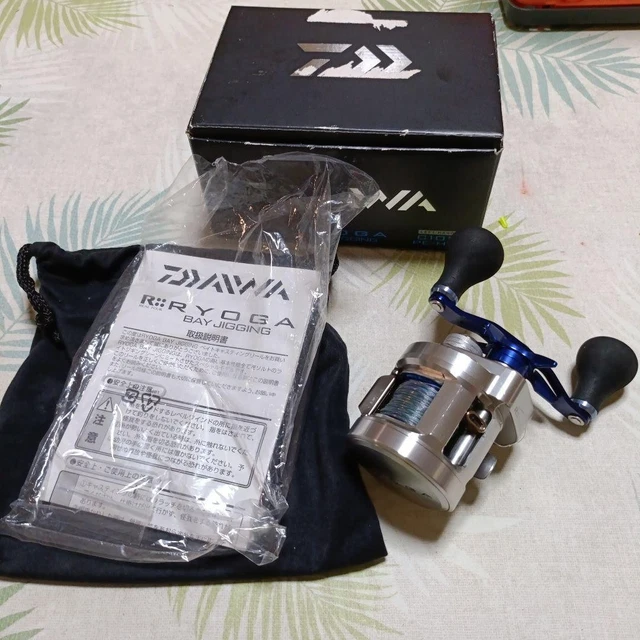 ダイワ RYOGA (リョウガ) BJ C1012PE-HW 右 USED Daiwa 09 RYOGA Bay Jigging C1012PE-HW Right Baitcasting Reel