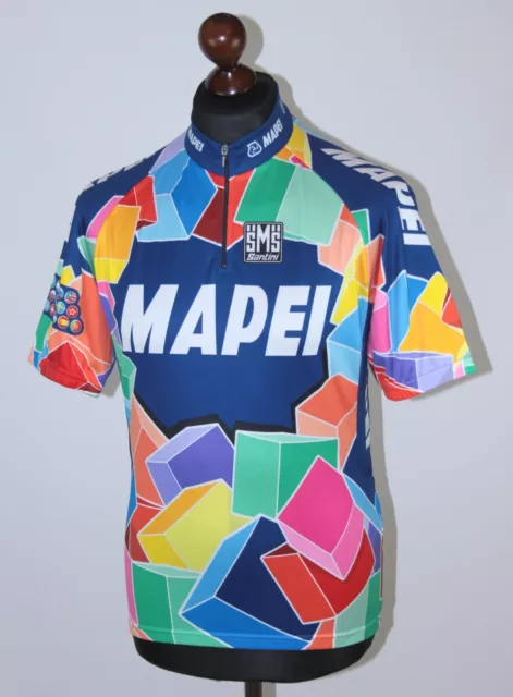 Mapei cycling team shirt Santini Size XL