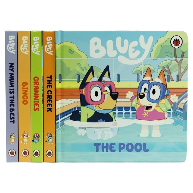 BLUEY 5 BOARD Books Collection Set - Ages 3-7 - Board Book £32.99 ...