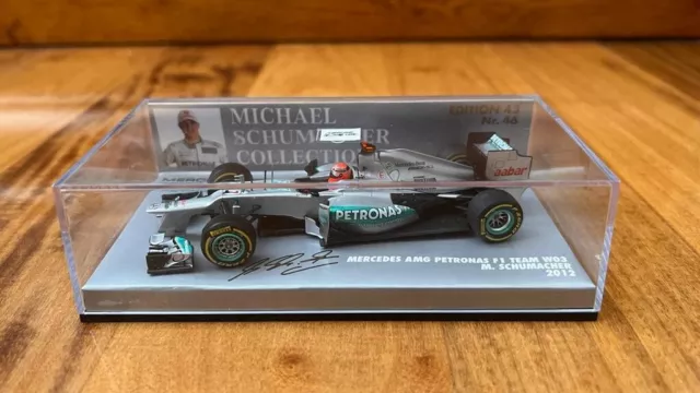 Mercedes W03 M.Schumacher 2012 Minichamps 1 43