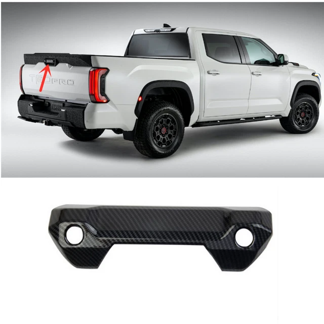 FOR TOYOTA TUNDRA 20222024 Carbon Fiber Tailgate Door Handle Bowl