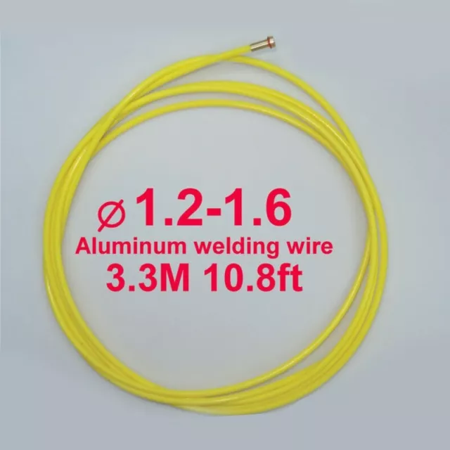 Mig Mag Ptfe Doublure 1.2-1.6 Soudure Cable Euro Raccords 3.3M 10.8ft en Stock