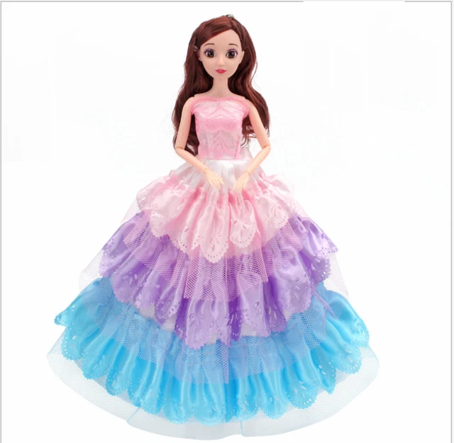 Barbie Doll sized Cloth/Accessory@@A Dress +A Pair Shoes@@BEST GIRL Gift@Popular