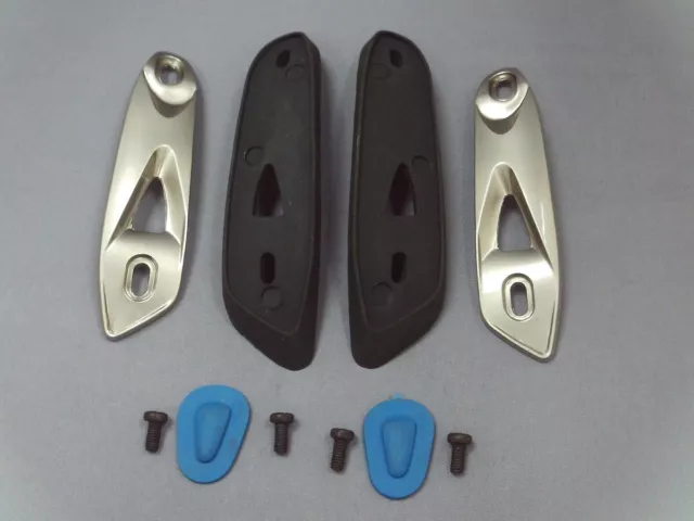 Spada Curve Evo / Slider punta stivali moto (2) - blu