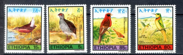 1985 Etiopia" Aves, Birds J. James Audubon" Mint