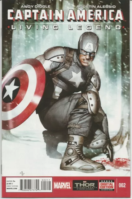 Captain America : Living Legend #2 : Marvel Comics : December 2013